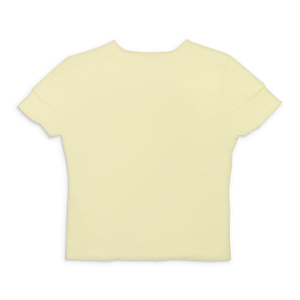 CONTRAST STITCH MULTICOLOR T-SHIRT