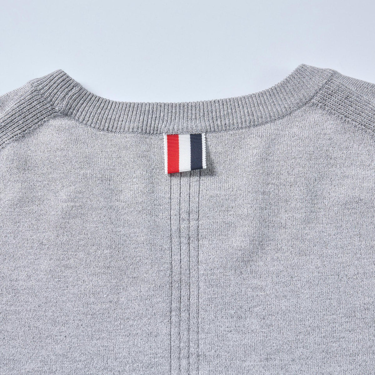 Thom Browne Women's Tricolor Short Sleeve Sweater
