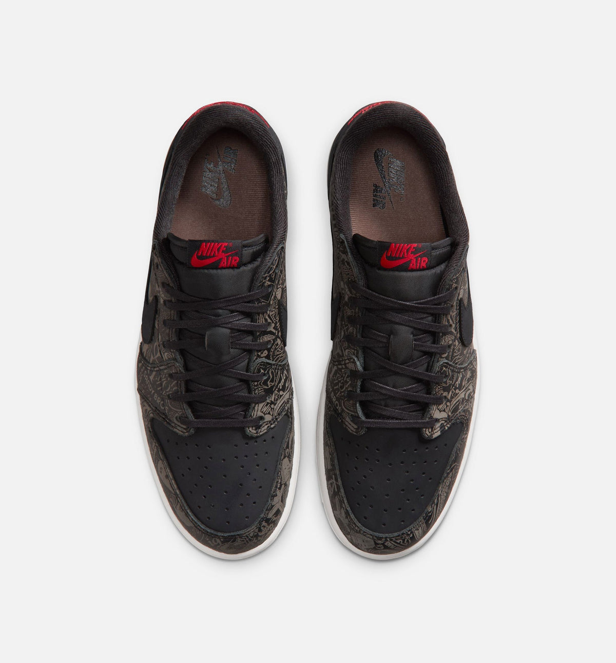 Air Jordan 1 Retro Low OG Laser Men's – Black/Varsity Red/Summit White