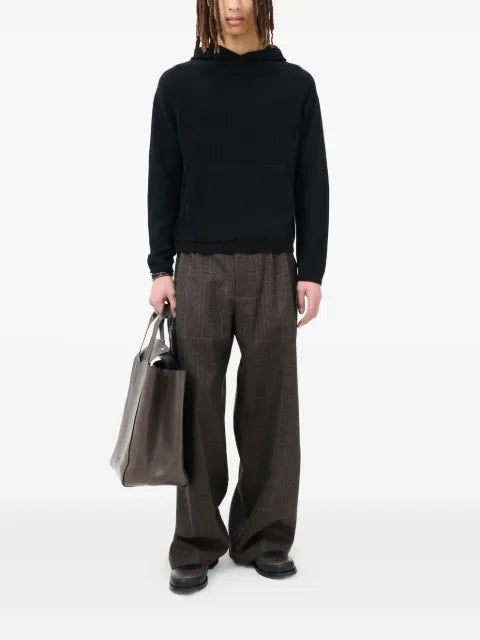 OUR LEGACY knitted hoodie