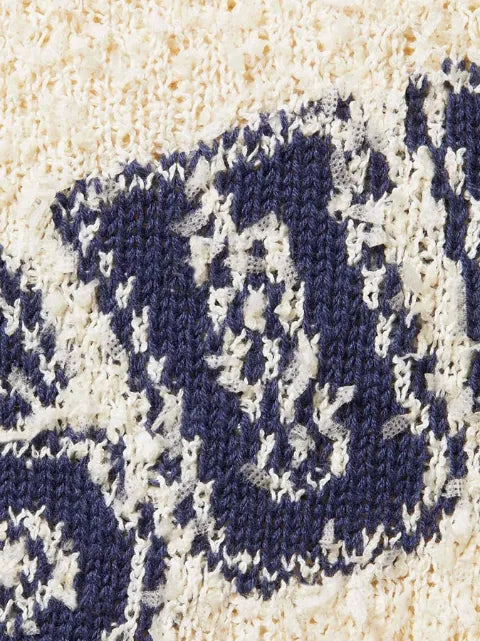 Supreme crew-neck textured sweatshirt