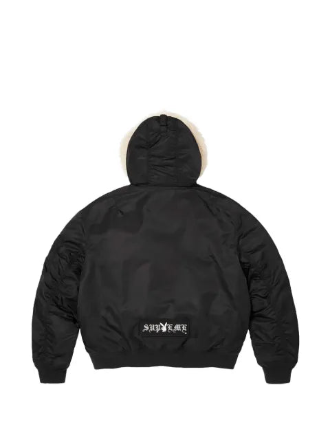 Supreme x Playboy logo-appliqué jacket
