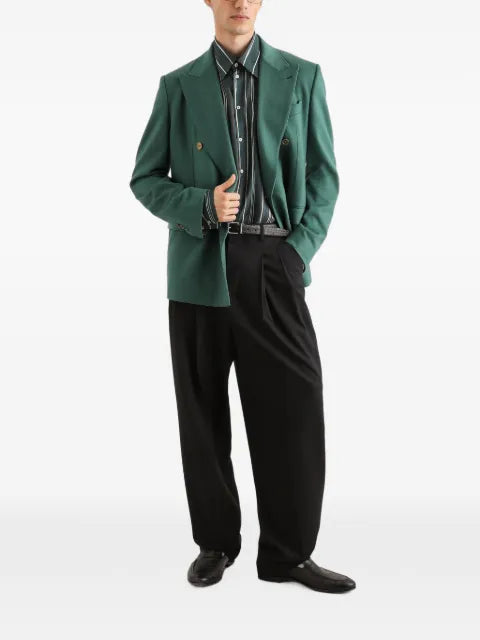Dolce & Gabbana Sicilia light double-breasted cashmere jacket
