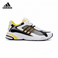 Adidas K81801550 Men's Running Shoes - White/Black/Yellow