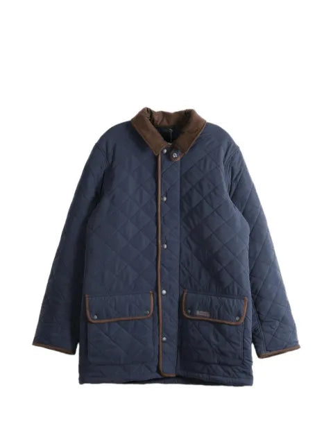 Barbour Thursby quilted corduroy-collar jacket