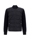 Herno waffle-knit padded cardigan