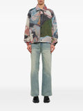 KidSuper Café de la Coaches graphic-print jacket