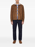 Salvatore Santoro sheepskin panelled jacket