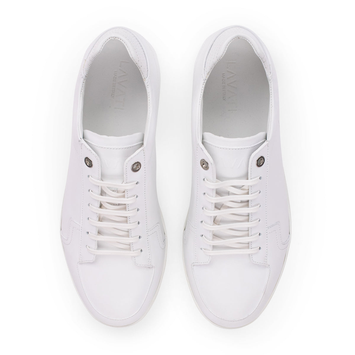 White Low Top Sneakers