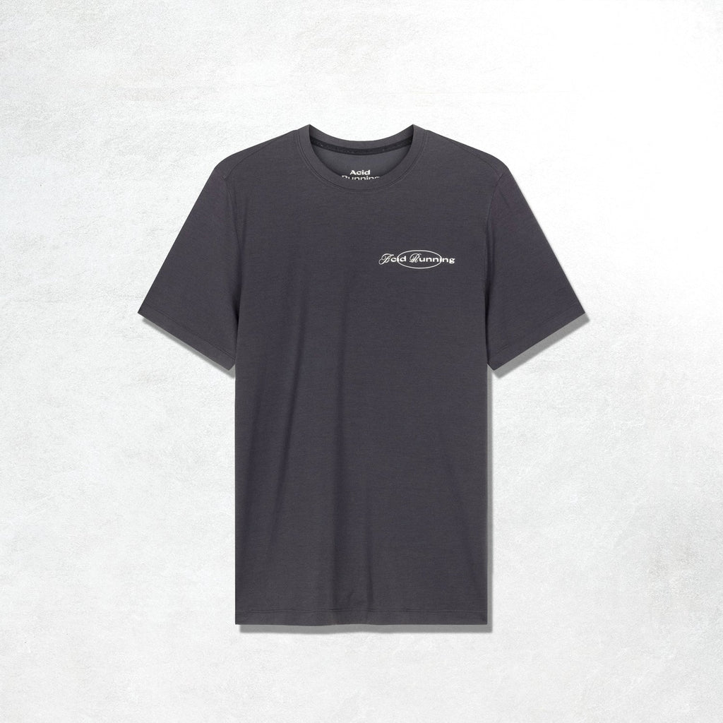 Acid Running Worth It T-Shirt - Graphite