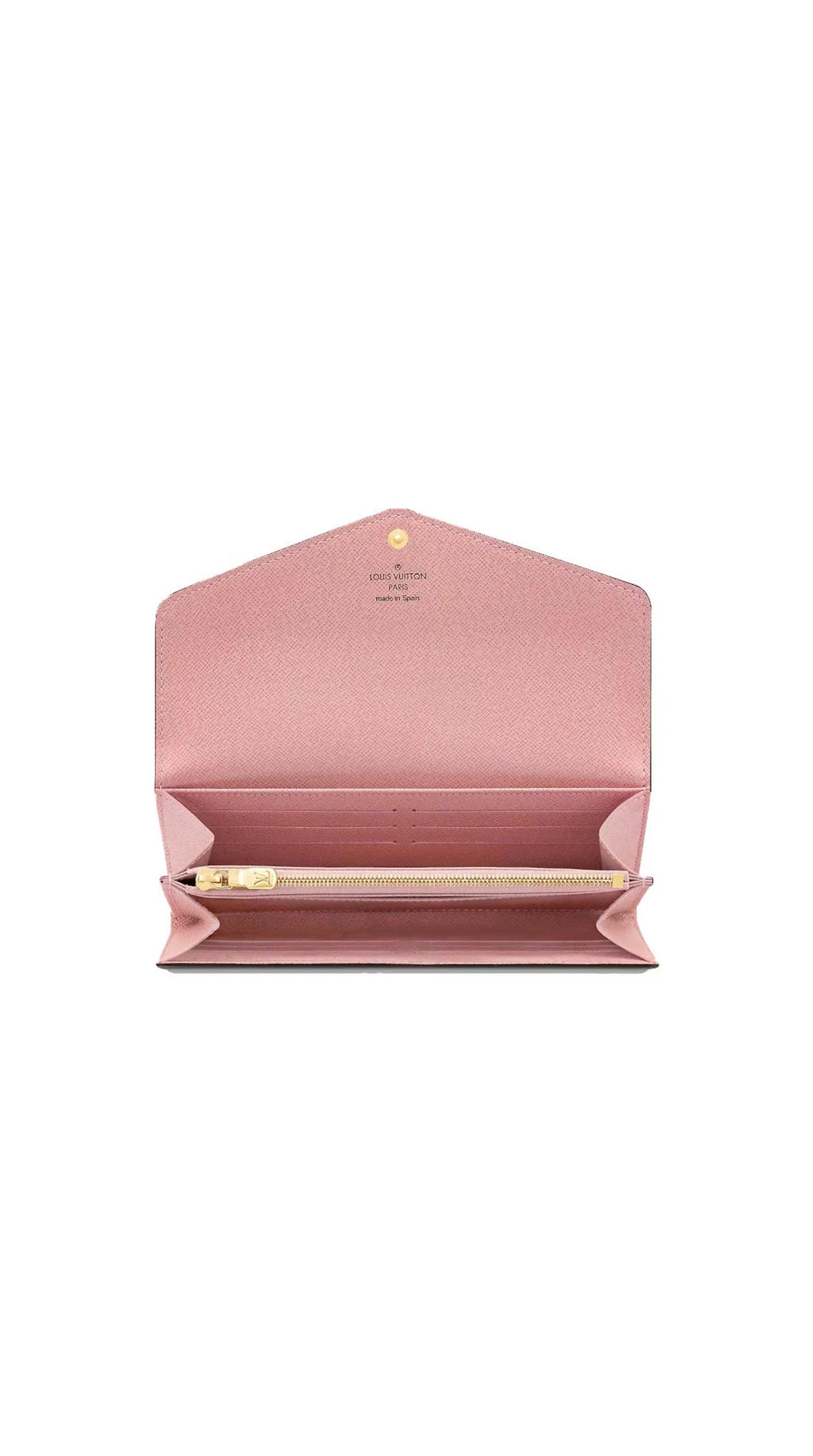 Louis Vuitton Sarah Wallet Monogram Rose Ballerine