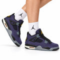 Air Jordan 4 Retro Sneakers Imperial Purple
