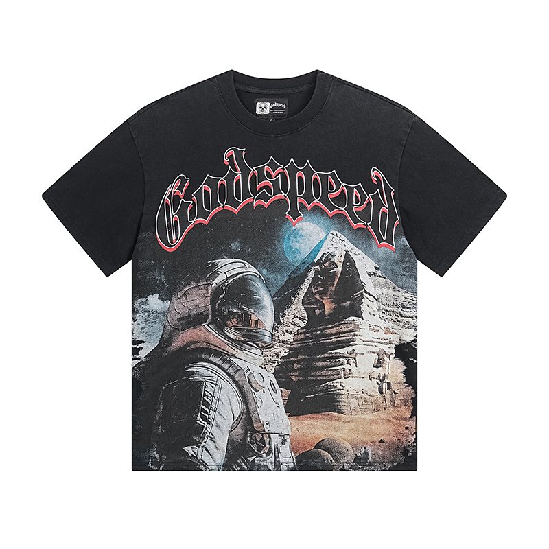 Godspeed Astronaut Graphic T-Shirt