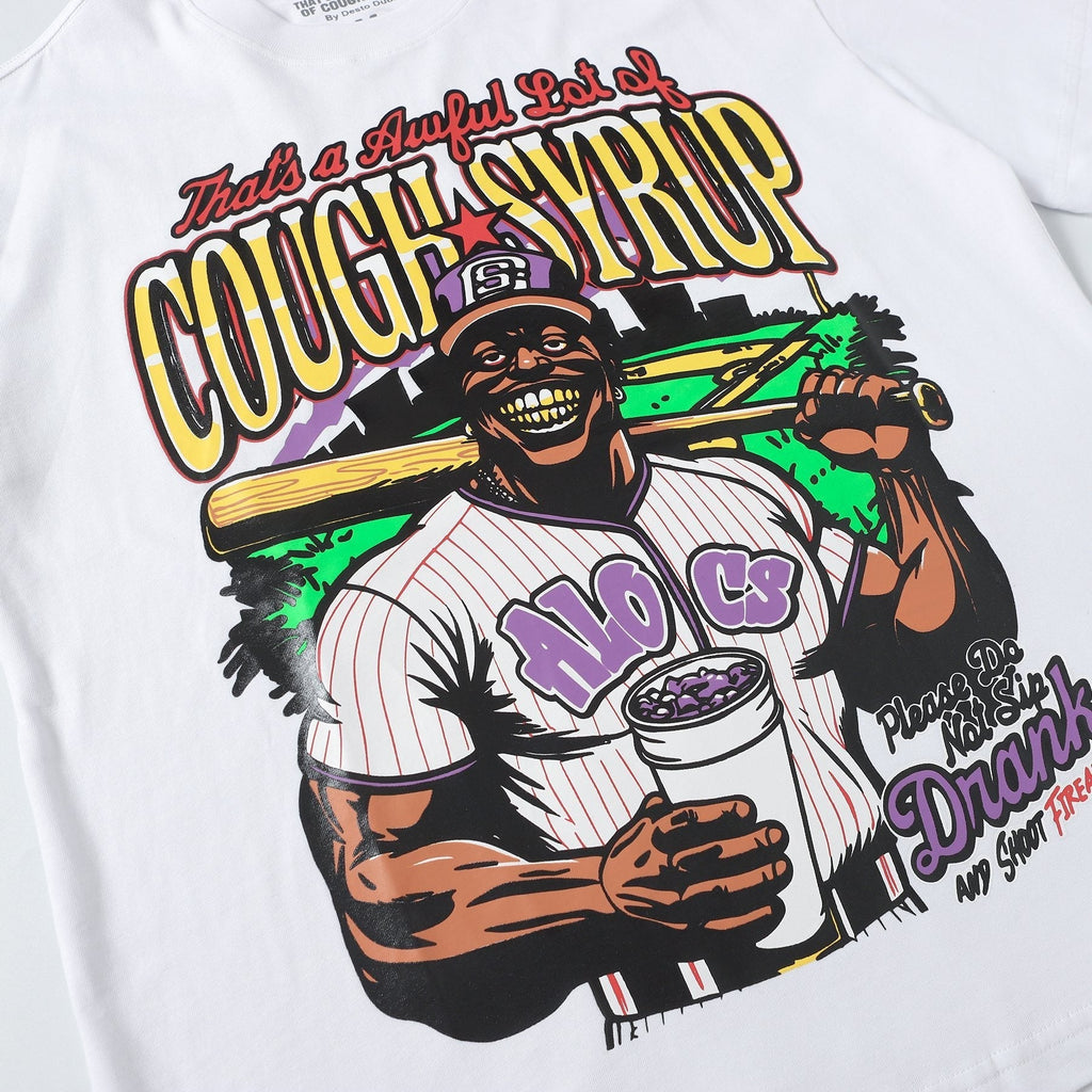 THAT'S A AWFUL LOT OF COUGH SYRUP Baseball Graphic T-Shirt