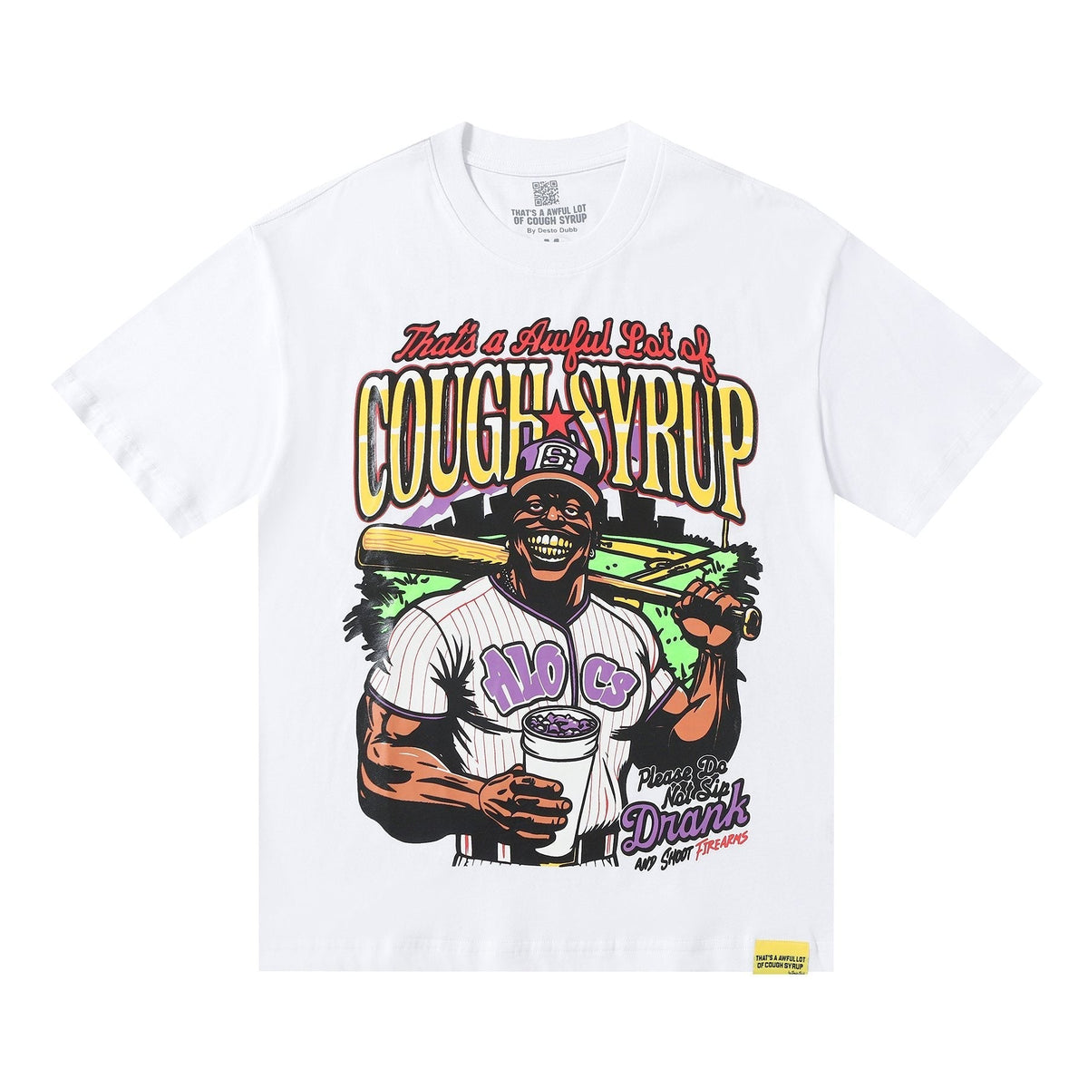 THAT'S A AWFUL LOT OF COUGH SYRUP Baseball Graphic T-Shirt