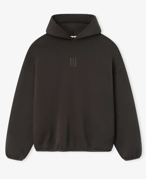 ESSENTIALS Tonal Three-Bar Graphic Pullover Hoodie
