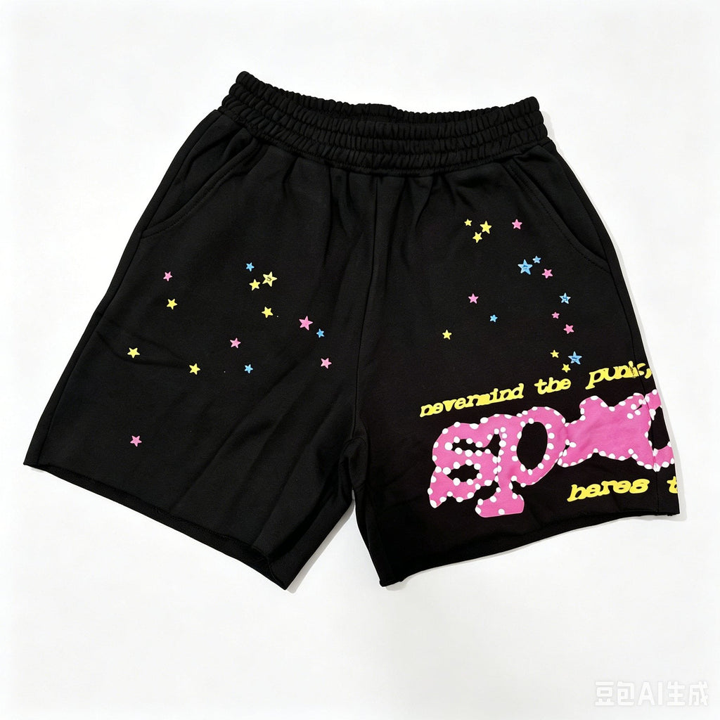 Sp5der Star & Spider Graphic Short-Sleeve Set