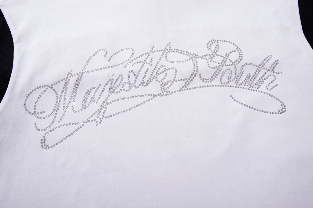 MAJESTIK Car Graphic Zip-Front Short-Sleeve T-Shirt