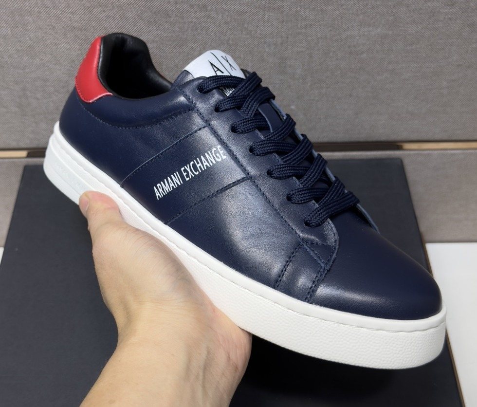 Armani Exchange Men's Low-Top Lace-Up Sneakers